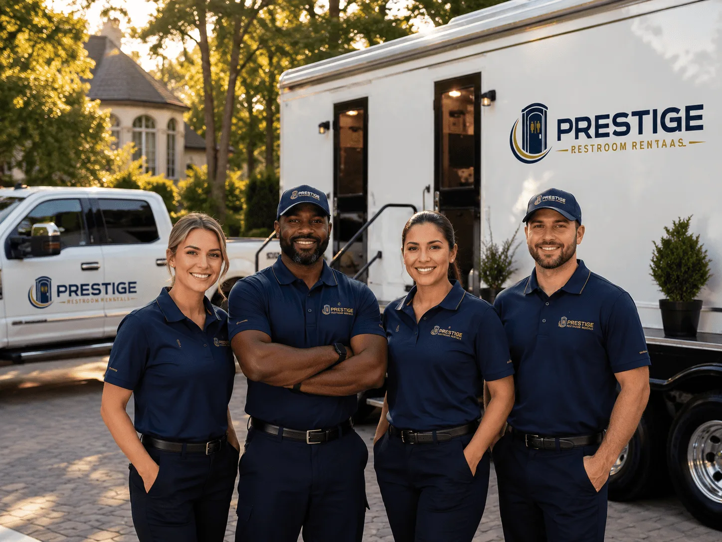 Trusted Luxury Portable Restrooms company in Bude, MS